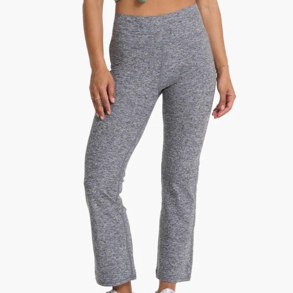 NWT Vuori Mid Rise Elevation Slim Bootcut Pants, Heather Grey, Size Small - Picture 1 of 12